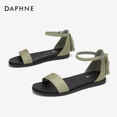 Daphne 2020 နွေရာသီ ဒီဇိုင်းသစ် အမျိုးသမီးဖိနပ် အမွေးပွား ဆွဲသီး ဆွဲပြား ထိပ်ဝိုင်း အဆိုပါစကားလုံး ပါ Lithe အပါး package အမြစ် ကြိုးသိုင်းဖိနပ် ရှေးရိုးရာစတိုင်