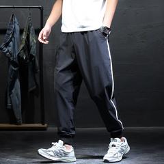 နွေဦးရာသီ Sweatpants အမျိုးသား ခြေဘဝါး အပွ ပေါင်း ဆီ XL ဖက်တီး ဆိုဒ် အမျိုးသား Harlan ခြေရှုံ့ ပေါ့ပေါ့ပါးပါး အမျိုးသား ဘောင်းဘီ ဒီရေကျ