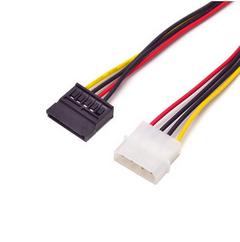 အခမဲ့ရေကြောင်း SATA hard disk ဓာတ်အားလိုင်း adapter cable ကို 4 အပ် IDE အလှည့် SATA serial port များ ကွန်ပျူတာ cable သငျ့လျြောအောငျပွုပွငျသောစကျ