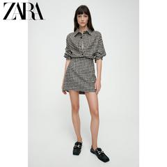 Zara ဒီဇိုင်းသစ် အမျိုးသမီးဝတ် အစင်း Miniskirt 04886065064