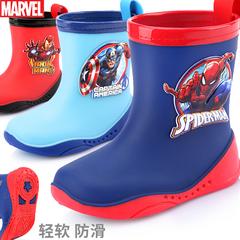 Disney ကလေး မိုးရွာစေသဘွတ်ဖိနပ် ယောက်ျားလေး Spider-Man နှစ်စီးမတော်တဆဖြစ် လုံးရှည် ဖိနပ် ကလေး ကလေး လေးရာသီ Wellies ကလေး ရေဖိနပ်