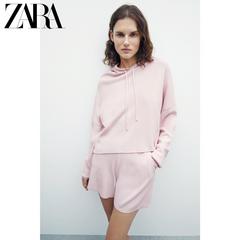 Zara ဒီဇိုင်းသစ် သိုးမွှေးထိုး အတိုဒီဇိုင်း Hoodiesအင်္ကျီ 05536041644