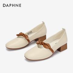 Daphne 2020 နွေဦးရာသီ ဒီဇိုင်းသစ် အမျိုးသမီးဖိနပ် မီလီမီတာ မာရိက ရတနာ ဖိနပ် အဆိုပါစကားလုံး ပါ ရှေးရိုးရာစတိုင် စာပေနှင့်အနုပညာ ဒေါက်မြင့် နတ်သမီး ဖိနပ်