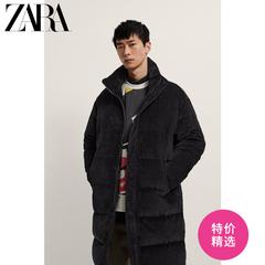 Zara ဒီဇိုင်းသစ် အမျိုးသားဝတ် Corduroy White ကဘဲ ကတ္တီပါ နှိမ့်ချ အင်္ကျီ 05320404800