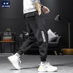 ဖက်တီး အစင်း Sweatpants အမျိုးသား ခြေရှုံ့ ကျောင်းသား အပွ ဆိုဒ် ခေတ်မှီ တရာ ယူ ဝေဘောင်းဘီ နွေဦးနဲ့ဆောင်းဦး ဒီရေအမှတ်တံဆိပ် မိန်းမဆောင်ဘောင်းဘီ