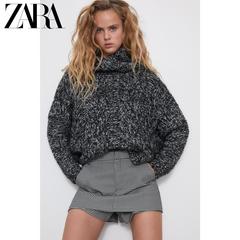 Zara ဒီဇိုင်းသစ် trf အမျိုးသမီးဝတ် Chidori အကွက် ဘောင်းဘီစကပ် 04661291064
