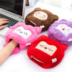 ဆောင်းရာသီ usb နွေးသောလက် mouse pad ပါ ရေချိုးနိုင်သော ကာတွန်း အပူပေး နွေးသောလက် ကလေး အပူ အနွေးထိန်း ကြွက် စွပ် ပါ လက်ကောက်ဝတ်