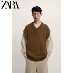 Zara ဒီဇိုင်းသစ် အမျိုးသားဝတ် အလှဆင်ခြင်းမရှိပါ သိုးမွှေးထိုး ဆွယ်တာအင်္ကျီ စွပ်ကျယ် 00693400707