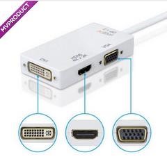 Mini mini ကို DP အလှည့် VGA hdmidvi converter DisplayPort မျိုးချုန်းသံ ပါးစပ်ပေါက် adapter cable ကို 2K 4k