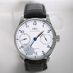 IWC စက်သွား နာရီအဝိုင်းပုံ အလူမီနီယံအိုး သားရေကြိုး ၃၀မီတာရေစိုခံ လူငယ်ခေတ်မှီစတိုင် အမျိုးသား  နာရီ  လက်ပတ်နာရီ 020838 13452874