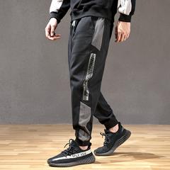 နွေဦးရာသီ Sweatpants အမျိုးသား ဒီရေအမှတ်တံဆိပ် ပေါ့ပေါ့ပါးပါး အပွ Beam ကိုခြေထောက် ဘောင်းဘီ ဆိုဒ် Harlan ဖက်တီး ကုသ ခြေရှုံ့ ဝေဘောင်းဘီဒီရေ