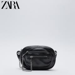 Zara ဒီဇိုင်းသစ် လက်ကိုင်အိတ် Black ကကွင်းဆက် ခရီးသည် တရာ ယူ အိတ်ကပ် ခါးလွယ်အိတ် messenger ကို Bag 16790710040