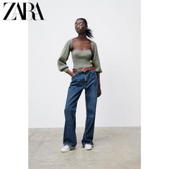 Zara ဒီဇိုင်းသစ် အမျိုးသမီးဝတ် သိုးမွှေးထိုး တို အပေါ်ဝတ်အင်္ကျီ 05536160500