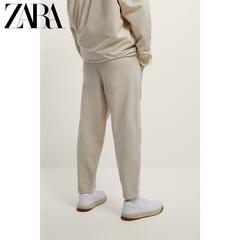 Zara ဒီဇိုင်းသစ် အမျိုးသားဝတ် elastic ခါး Corduroy ပေါ့ပေါ့ပါးပါးဘောင်းဘီ 06917455711