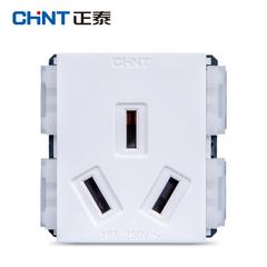 Chint လျှပ်စစ် switch socket ကွေးဝါ အထပ် ထည့်သွင်း ထည့်သွင်း အပေါက် မျက်လုံးအိမ် 16a module