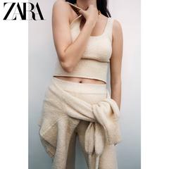 Zara ဒီဇိုင်းသစ် အမျိုးသမီးဝတ် သိုးမွှေးထိုး တို အပေါ်ဝတ်အင်္ကျီ 02142191712