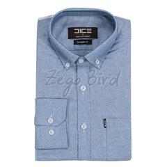 Dice ယောက်ျားလေးဝတ်လက်ရှည်လည်ကတုံးအင်္ကျီ လည်ကတုံးလက်ရှည်အင်္ကျီ အဝတ်အထည် Mens Long Sleeve Mandarin Collar Shirt Cloths 045891  0302-01-01