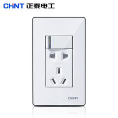 Chint 9e switch socket panel ကို တစ်ဦးကပူးတွဲ ထိန်းချုပ်ရေး မျက်လုံးအိမ် panel ကို