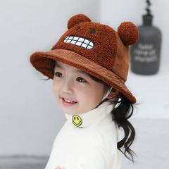 ကလေး Bucket Hat ကလေး ကတ္တီပါအမွေး ဇလုံ အဖုံး ဆောင်းဦးရာသီနှင့်ဆောင်းရာသီ ချစ်စရာ ချူလုံး အမှုအရာ ဦးထုပ် ယောက်ျားလေးမိန်းကလေး ကိုရီးယား ပေါ့ပေါ့ပါးပါး အဖုံး