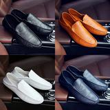 Boat Shoe အမျိုးသား ပေါ့ပေါ့ပါးပါး လူပျင်း တစ်ဦးကနင်း ရှူးဖိနပ် လူငယ် ဒီရေကျ ဖိနပ် နွေရာသီ လေဝင်လေထွက် တရာ ယူ ကိုရီးယား ဆောင်းဉီးရာသီ ယောက်ျားရဲ့ဖိနပ်