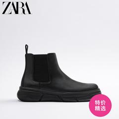 Zara ဒီဇိုင်းသစ် ယောက်ျားရဲ့ဖိနပ် အနက် ခုံးသော ဆင်ယင်မွမ်းမံခြင်း ဖိနပ်အောက်ခံ ရှေးရိုးရာစတိုင် တရာ ယူ မီးခိုးတိုင် Chelsea လုယူရာ 12033620040