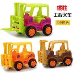 Inertia Forklift ကစားစရာ အင်ဂျင်နီယာယာဉ်များ ရုတ်သိမ်း ကား တိုးလျှော့ တင်ဆောင် ကုန်တင်ကား ပုံစံ သားသမီးရဲ့စာအုပ်များ အစစ်ပုံစံ ကစားစရာမော်တော်ကား