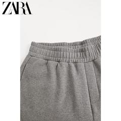 Zara ဒီဇိုင်းသစ် အမျိုးသားဝတ် မီးခိုး အပွ ခြေရှုံ့ ရွရွပြေး အားကစား ဝေဘောင်းဘီ ပေါ့ပေါ့ပါးပါးဘောင်းဘီ 06530410803