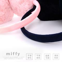 Miffy ကလေး ဆောင်းရာသီ အနွေးထိန်း Earmuffs နား နွေး နားကာကွယ် ယောက်ျားလေး မိန်းကလေး ကလေး မိန်းကလေး ကတ္တီပါအမွေး ပျူငှါနွေးထွေးသော ကာတွန်း