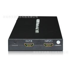 နယူး HDMI matrix switcher ဖြန့်ဖြူး 4 ဝင် 2 လေး ဝင် နှစ် 4k 30 ရက် Hz 3d ရေပန်းစားဒီဇိုင်း စာရင်း