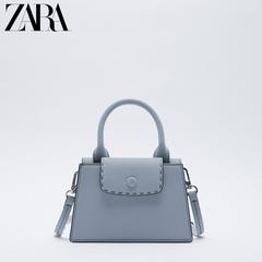 Zara ဒီဇိုင်းသစ် လက်ကိုင်အိတ် နွား၏နှစ် အပြာ ဂျီ မျဉ်း Mini ပခုံး လက်ကိုင် messenger ကို Bag 16617710009