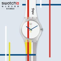 swatch Swatch ဆွစ်ဇာလန် လက်ပတ်နာရီ အဆိုတော်များ စပိန် ပြတိုက် အထူး Limited ဒီဇိုင်း စောင့်ကြည့် suoz297