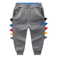 ယောက်ျားလေး နွေဦး ဒီဇိုင်း Sweatpants ဂွမ်း 2020 နွေဦး ဒီဇိုင်း ကလေး ကာတွန်း အားကစား ဘောင်းဘီရှည် ကလေး ပေါ့ပေါ့ပါးပါးဘောင်းဘီ သား 6372