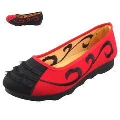 ဒီဇိုင်းသစ် အဟောငျး အထည်ဖိနပ် ခေတ်ဆန် အမျိုးသမီးဒီဇိုင်း နွေရာသီ အနိမ့် အကူအညီ set ကို ခြေလျင် ပျူငှါနွေးထွေးသော ဖိနပ် အလင်း လေဝင်လေထွက် လေးရာသီ ဖိနပ်