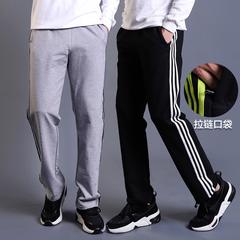 နွေဦးရာသီနဲ့နွေရာသီ အပါးဒီဇိုင်း Sweatpants အမျိုးသား ဘောင်းဘီ ပေါ့ပေါ့ပါးပါး ဘောင်းဘီရှည် အပွ တည့်ပွ ဆိုဒ် အပွ ရွရွပြေး အစောင့် ဘောင်းဘီ