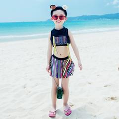 ကလေး တစ်ဆက်တည်းမဟုတ် စကပ် စတိုင် ချစ်စရာ Swimsuit ins လေတိုက် ဒီဇိုင်းသစ် သမီး ကလေး ကလေး spa ကိုရီးယား ပျူငှါနွေးထွေးသော ရေကူးဝတ်စုံ